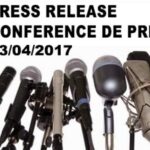 Conférence de Presse du MRC sur la crise persistante dans les régions anglophones