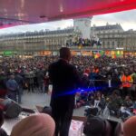Meeting historique du Président élu Maurice KAMTO Place de la République à Paris le 1er février 2020